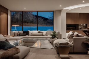 Denver home with custom window film reducing glare and saving energy